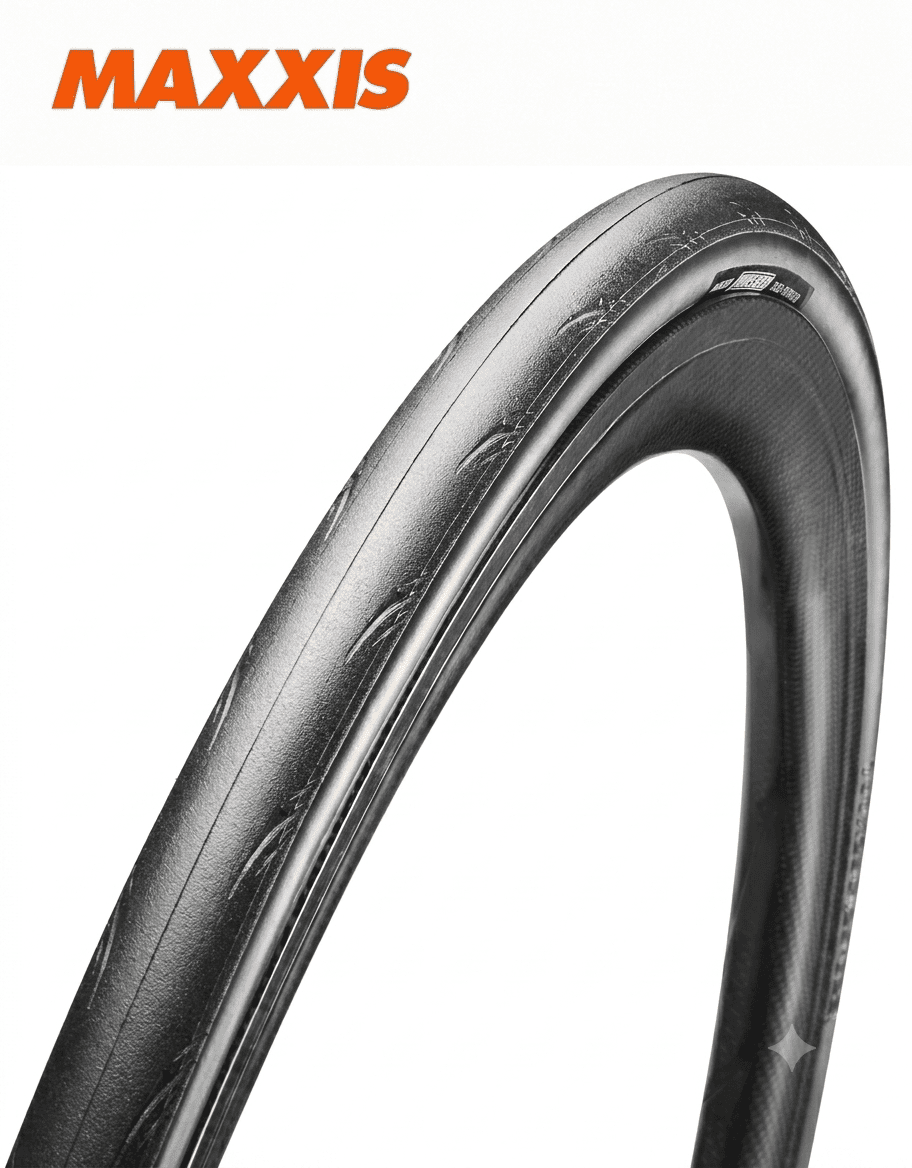 MAXXIS PURSUER M225 700X25C BLACK WIRED ROAD BIKE TYRE